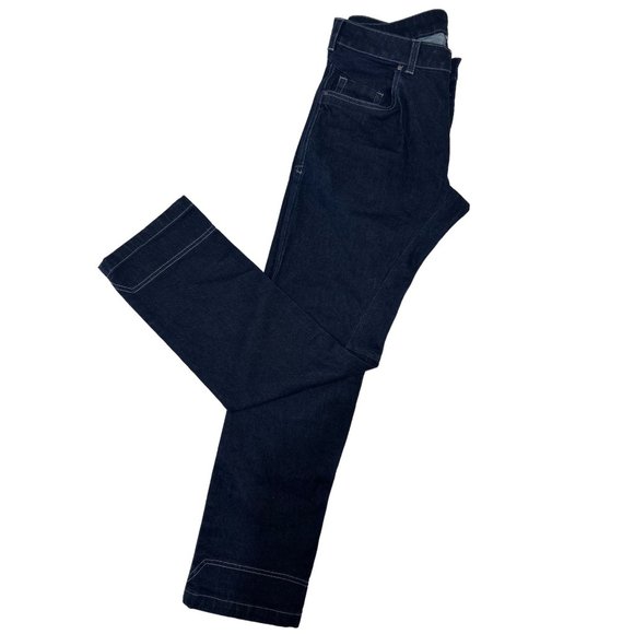 Rab The Mountain People Straight Jeans Mens 35x32 Blue Mid Rise Denim Outdoors - Picture 8 of 16